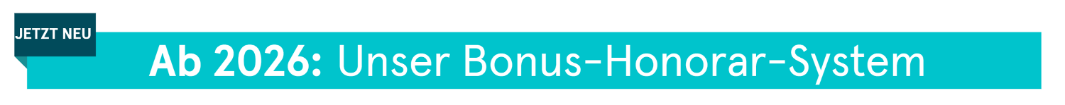 Bonus Honorar System