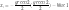 \displaystyle x₁,₂ = -\frac{\color{green}{2}}{{2}}±√(\frac{\color{green}{2}}{{2}})² - \color{blue}1 