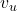 v_{u}