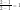 \displaystyle \frac{2 - 1}{2 - 1}=1