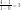 \displaystyle \frac{4-1}{1-0}=3