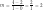 \displaystyle m = \frac{ 4-2 }{ 1-0 } = \frac{ 2 }{ 1 }=2