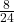 Rendered by QuickLaTeX.com \frac{8}{24}