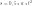 s = 0,5 * a * t^{2}