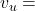 v_{u} = 