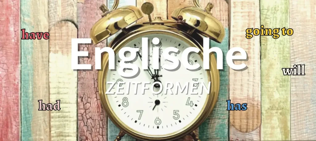 Englische Zeitformen Titelbild