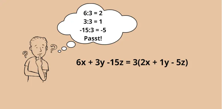 ausklammern ausklammern und ausmultiplizieren