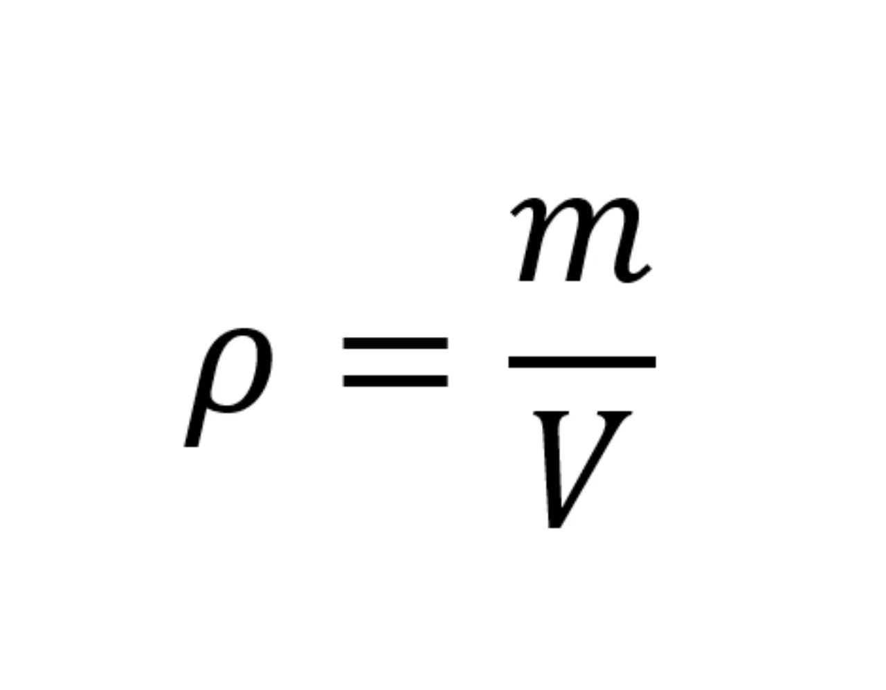 Formel Dichte berechnen