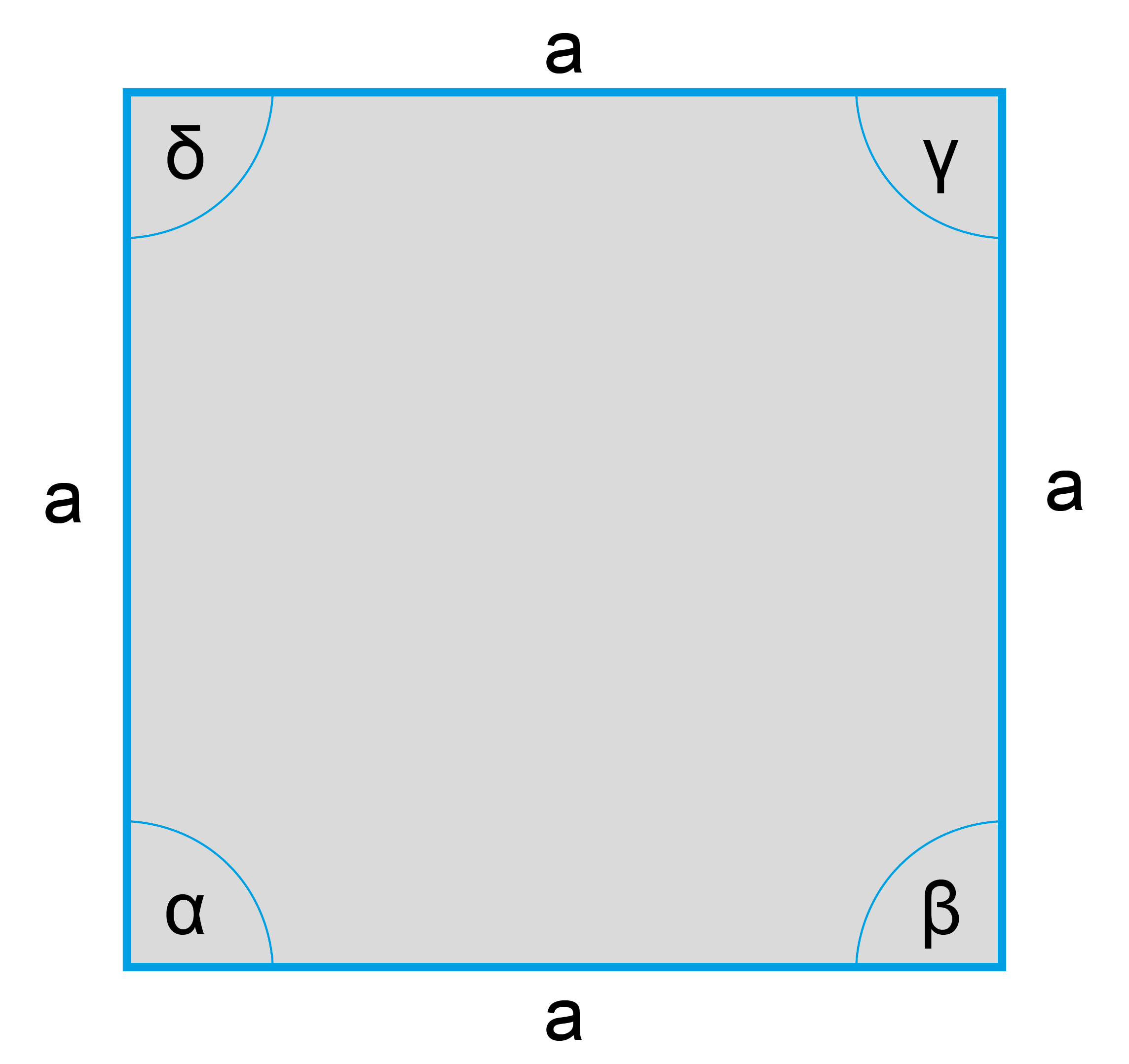 Welcher Schlüssel passt? Quadrat und Rechteck