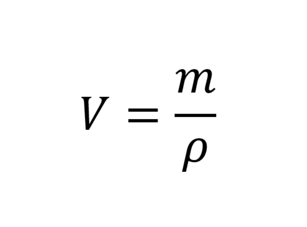 Volumen berechnen Formel