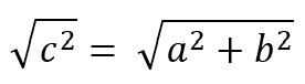 Formel Satz des Pythagoras