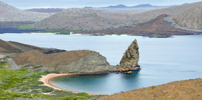 Galapagosinseln mit verschiedenen Lebensräumen