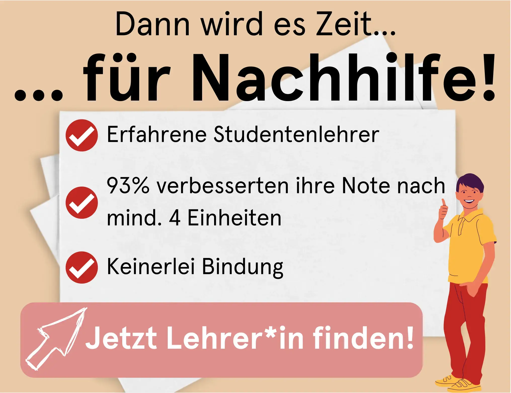 Nudge Nachhilfe