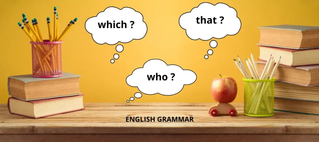 Englische Relativpronomen sind ein wichtiger Teil der englischen Grammatik.