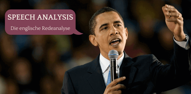 Barack Obama Rede als Beispiel für speech analysis