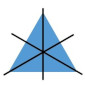 Achsensymmetrie - Dreieck