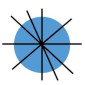 Achsensymmetrie - Kreis