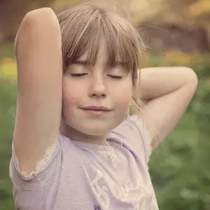 meditieren für kinder Mädchen