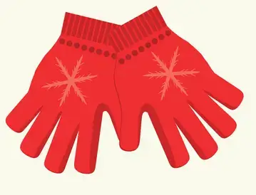 Tote Metapher, Handschuhe.