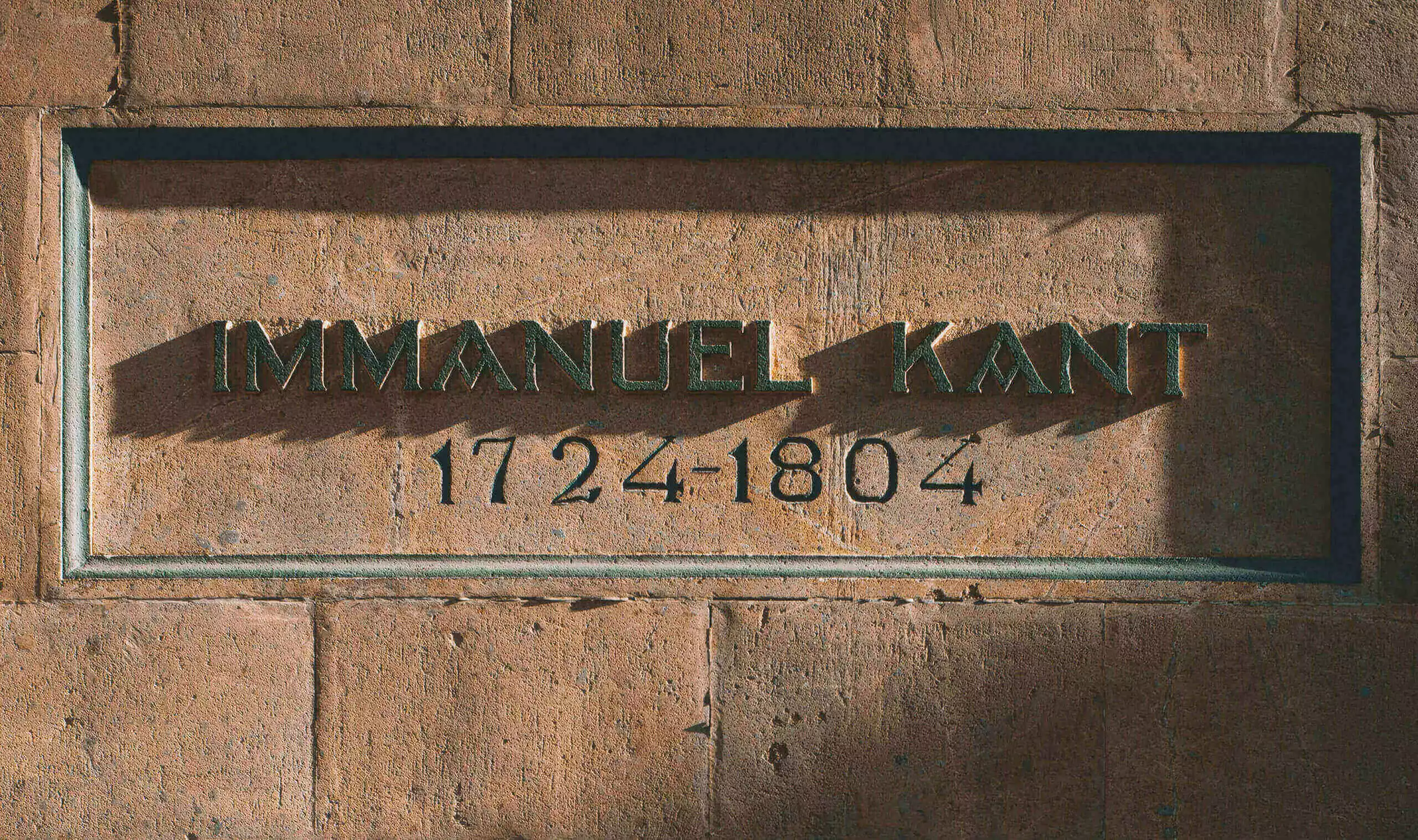 Immanuel Kant Stein 1724-1804