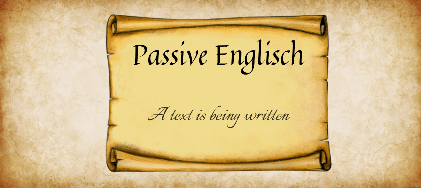 Englisch Passive Beitragsbild