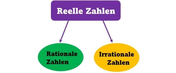 Reelle Zahlen - Unterscheidung