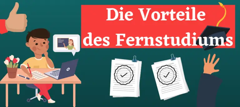 Die Vorteile des Fernstudiums - Titelbild