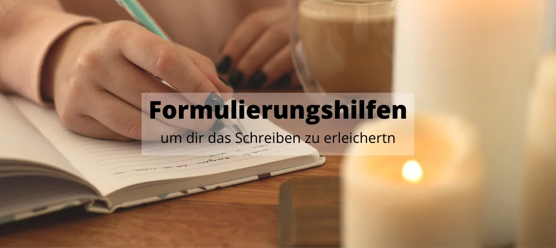 Formulierungshilfen