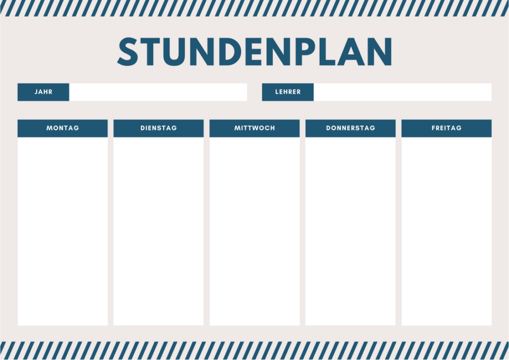 stundenplan