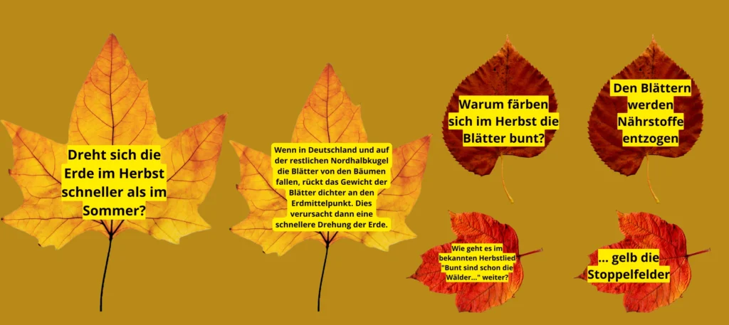 Basteln mit Kindern Herbst
