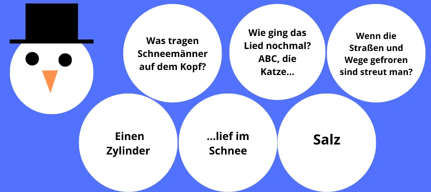 Basteln mit Kindern Winter