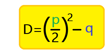 pq- Formel Diskriminante