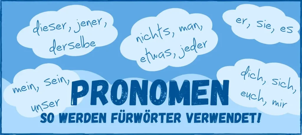 Pronomen - so werden Fürwörter verwendet!
