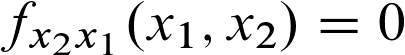 mehrdimensional - partielle ableitung (x2,x1) 