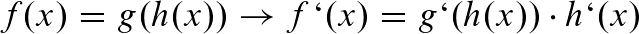 Kettenregel Formel