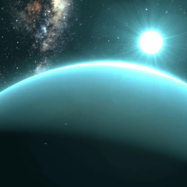 Uranus Ausschnitt des Uranus