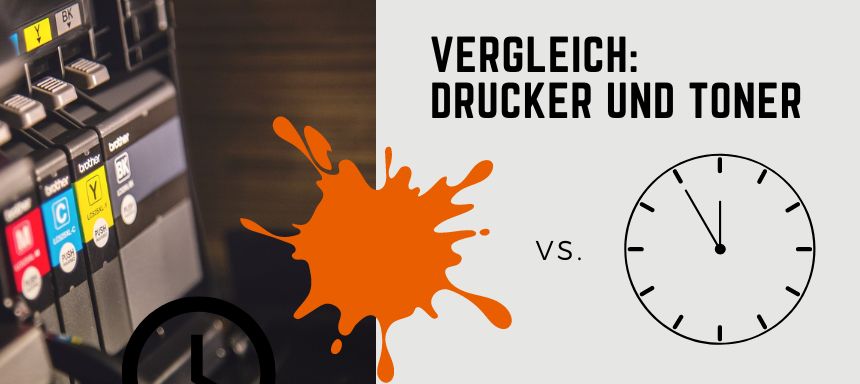 Vergleich Drucker und Toner