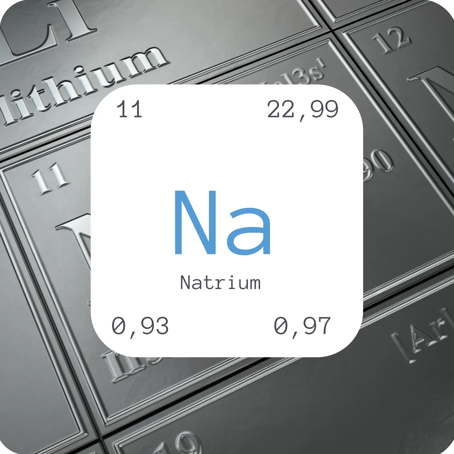 Alkalimetall - Natrium