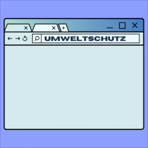 Themensuche über einen Internetbrowser