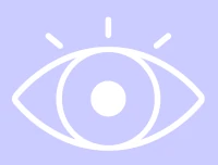 Ein Auge als Symbol für die Beobachtungsphase im Bobo Doll Experiment zum Lernen am Modell.