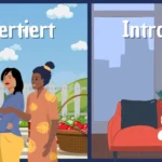 Introvertiert Extrovertiert