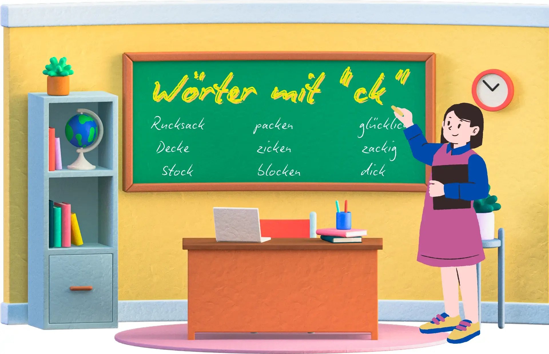 Wörter mit "ck" – Eine wichtige Regel in der Rechtschreibung