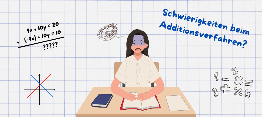 Gleichungssystem lösen mit dem Additionsverfahren