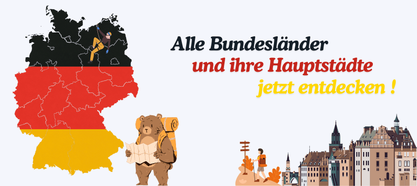 Bundesländer und ihre Hauptstädte