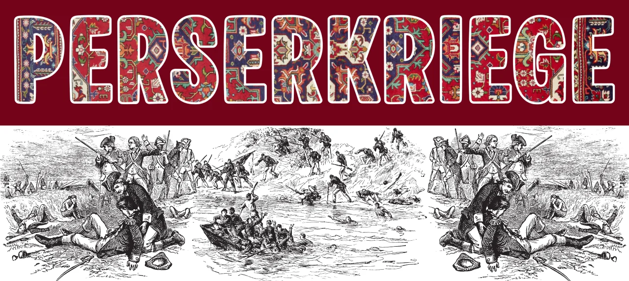 Überschrift Perserkriege, Darstellung von Kriegsszenen