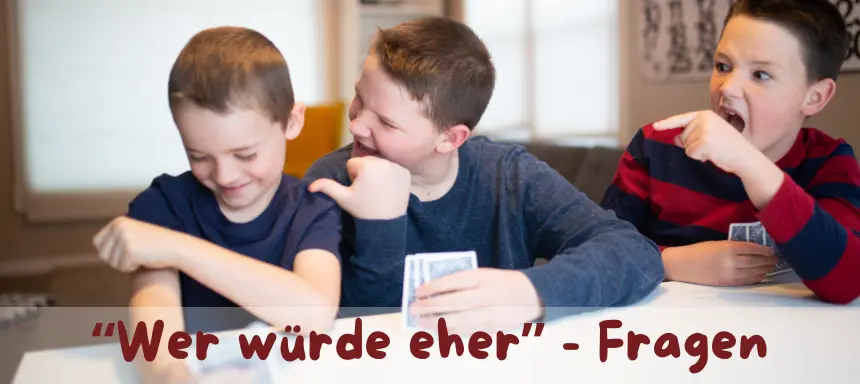 Kinder zeigen auf anderes Kind