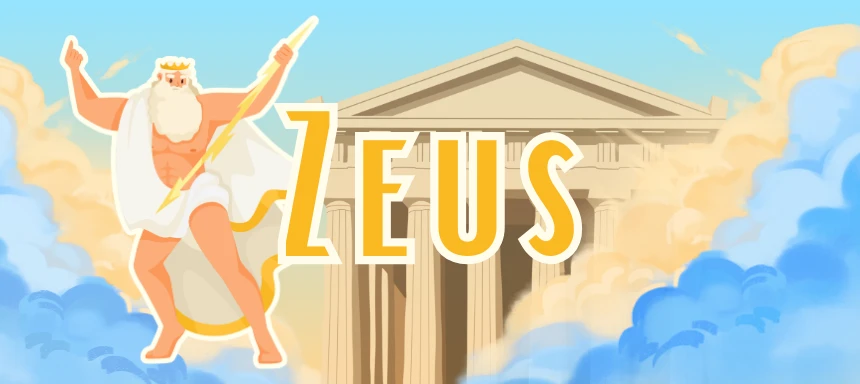 Titelbild Zeus griechische Mythologie