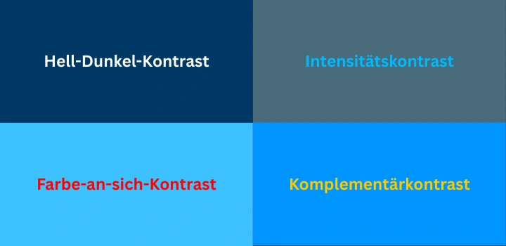 Farbkontraste Beispiele