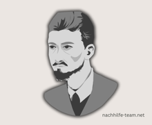 Rainer Maria Rilke Haiku Dichter Portrait