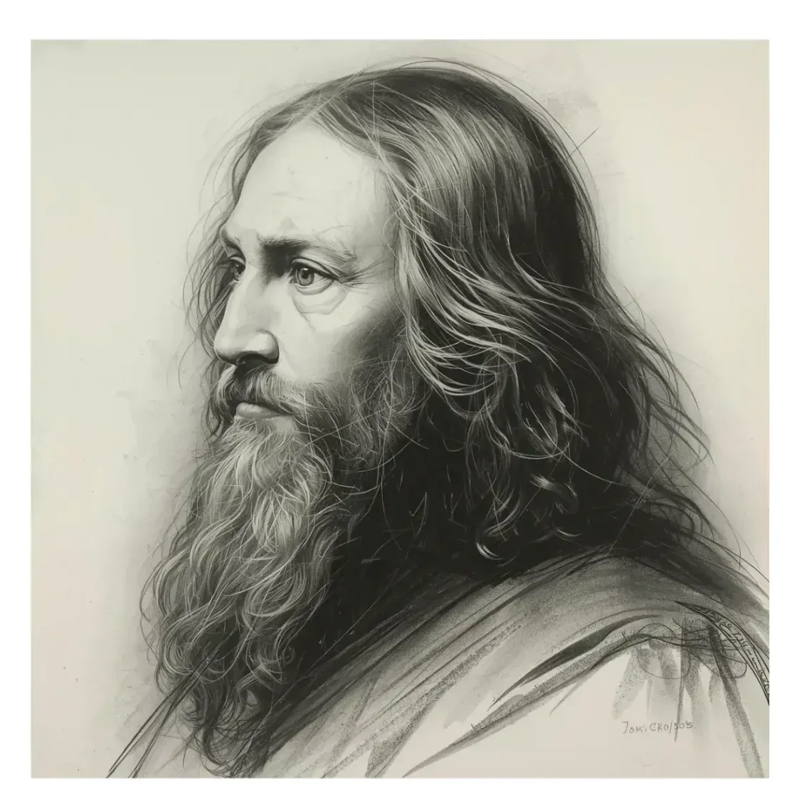 Das Bild illustriert den Künstler Leonardo d.V.